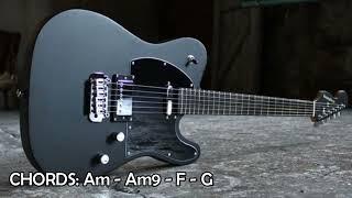 Smooth Ballad Guitar Backing Track Jam in A Minor