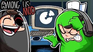 Among Us mods but they are all broken... *CHAOS* (Among Us Funny Moments)