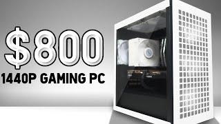 BEST $800 Gaming PC Build Tutorial! [w/ Benchmarks]