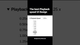 UX Design Memes - The best Playbackspeed UI Design