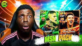 MSN PACK IN EFOOTBALL 2025 MOBILE  SO QUICK | 108 + 107 NEYMAR| PACK OPENING 