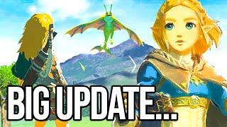 Zelda Tears of the Kingdom Just Got A Lot Bigger...