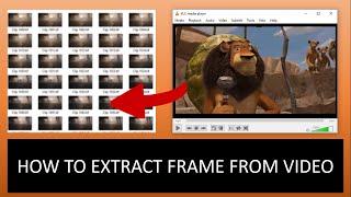 How to extract frame from video using vlc player take snapshot vlc