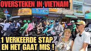 Crossing in Vietnam ONE WRONG STEP AND IT GOES WRONG! 