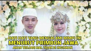 MIMPI MEMAKAI BAJU PENGANTIN BENARKAH...PERTANDA KEMATIAN