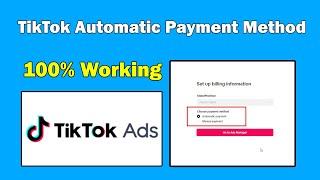 Tiktok (Automatic Payment) Method 100% Working