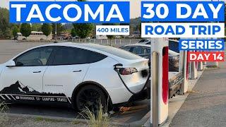 Tesla Model Y 400 Mile Road Trip to Tacoma, WA - Day 14 of 30 | S3:E22