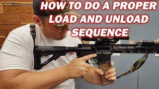 How To Do A Proper AR-15 Load & Unload Sequence