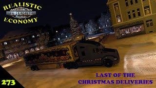 American Truck Simulator  Realistic Economy Ep 273     The last of the Christmas deliveries