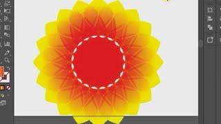 How to create flower || Adobe illustrator || Muneeb Graphic's