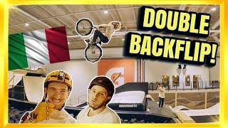 DOUBLE BACKFLIPS & ITALIAN MOUNTAINBIKE PROS!!