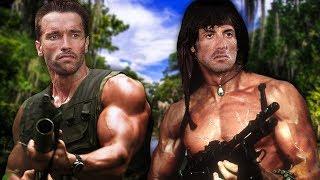 ARNOLD SCHWARZENEGGER vs SYLVESTER STALLONE ⭐ Transformation