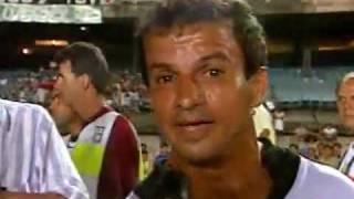 1993 - Zico veste a camisa do Vasco no Maracanã - Despedida de Dinamite