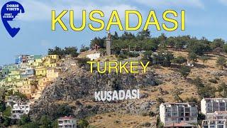 Kusadasi, Turkey. A walking tour of the harbour, market, and castle.