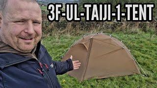 The STRONGEST 1 man tent i OWN !! 3F UL GEAR Taiji 1 Ultralight man tent.