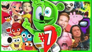 Gummy Bear Song Animation Films ft Memes Part 7 and 8 Mashup