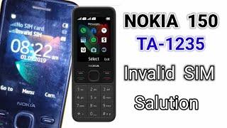 Nokia 150  ta 1235 invalid sim || imei repair without PC
