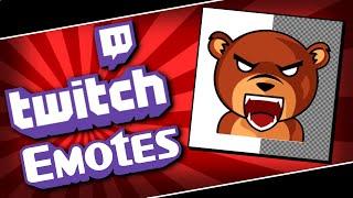 Twitch Emotes Transparent | How To Create A PNG Transparency File for Twitch Emotes