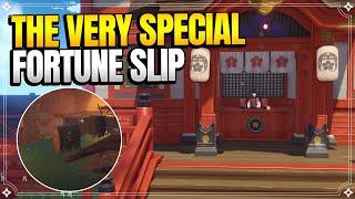 The Very Special Fortune Slip | World Quests and Puzzles |【Genshin Impact】