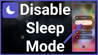 How To Turn Off Sleep Mode On iPhone