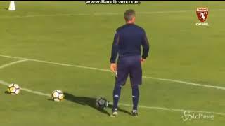 Torino Goalkeeper vs 48 years old Sinisa Mihajlovic...Amazing Freekicks