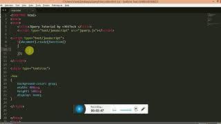 jquery tutorial part 21 mouse over mouseout event  v365tech