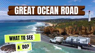GREAT OCEAN ROAD - Things to SEE & DO/ Caravanning & CAMPING Australia EP 53