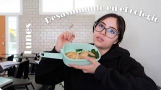Desayunando y chismeando en la escuela  (Vlog escolar)