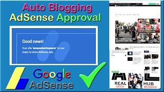 GOOGLE ADSENSE APPROVAL TIPS And TRICKS 2022  Auto blogging #adsensetric #googleadsense