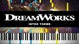 DreamWorks Animation Intro (2022) - Piano Tutorial