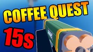 COFFEE QUEST 15s SPEEDRUN | Roblox Arsenal