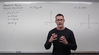 How to Graph Basic Polar Equations (Precalculus - Trigonometry 41)