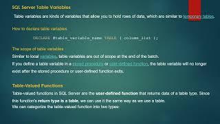 User Defined Functions in SQL Server Part 1