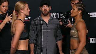 Carli Judice vs. Gabriella Fernandes - Face-Off - (UFC Fight Night: Perez vs. Taira)