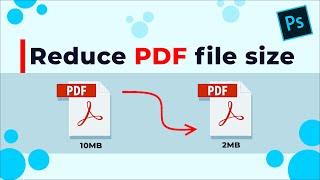 Reduce PDF file size in Photoshop | Graphics Innovative
