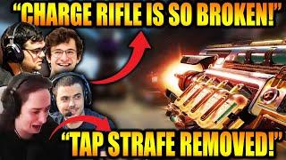 ImperialHal-Zer0 & Other Apex Pro React on Charge Rifle Buff! Tap STRAFE Removed! Apex New Patch!