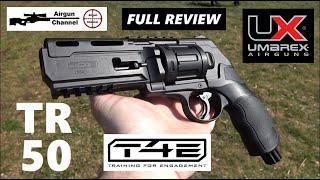 Umarex TR50 (.50 caliber) T4E Revolver - Full Review - Co2 Pistol for Non Lethal Self Defense