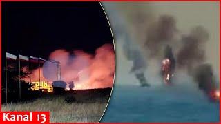 Ukrainian army attacked Crimea from the air and sea – Combat footage released