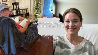 HOMESCHOOL SICK DAYS || HOMESCHOOL SHOW AND TELL