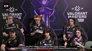 FUT, Heretics - VCT Masters Shanghai post-match press conference