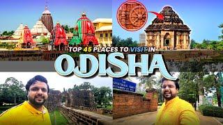 Top 45 Places to visit in Odisha | Timings, Tickets and all Tourist places Odisha, India