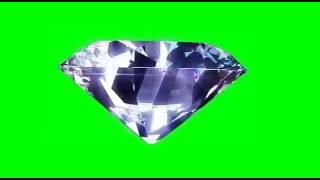 Diamond green screen video