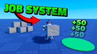 How to Make Job System in Roblox Studio! | Tutorial