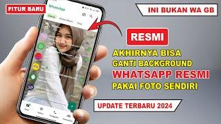 Cara Ganti Background di WHATSAPP RESMI Pakai Fitur Terbaru 2024