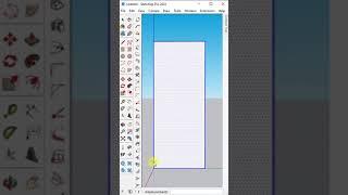 Create Grooves on face #1001bit plugin #sketchup #shorts