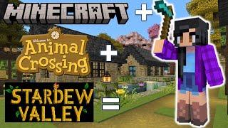 Minecraft + Stardew Valley + ACNH = ???  Welcome to Misty Valley, epi. 1