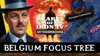 BELGIUM FOCUS TREE - Götterdämmerung - Hearts of Iron 4: Dev Diary