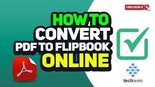 How to convert pdf to flipbook online 2024