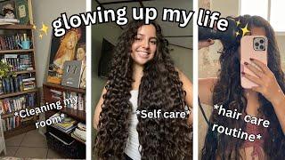 Fixing my life: updated hair care routine, skin care & cleaning my room