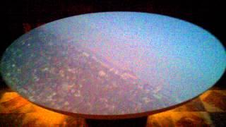 Image from camera obscura in the observatory